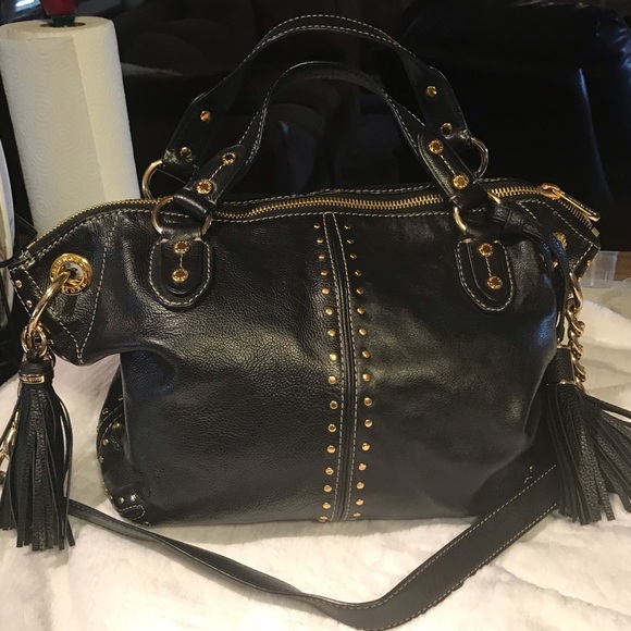 Michael Kors Handbags - Michael Kors Large Astor Studded Chain Handbag